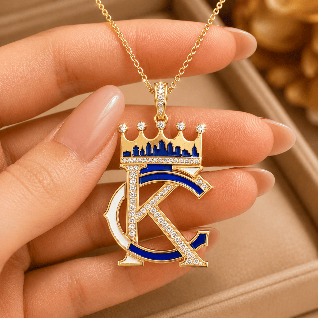 KCR Solid Gold Chain with Diamond Pendant BMD